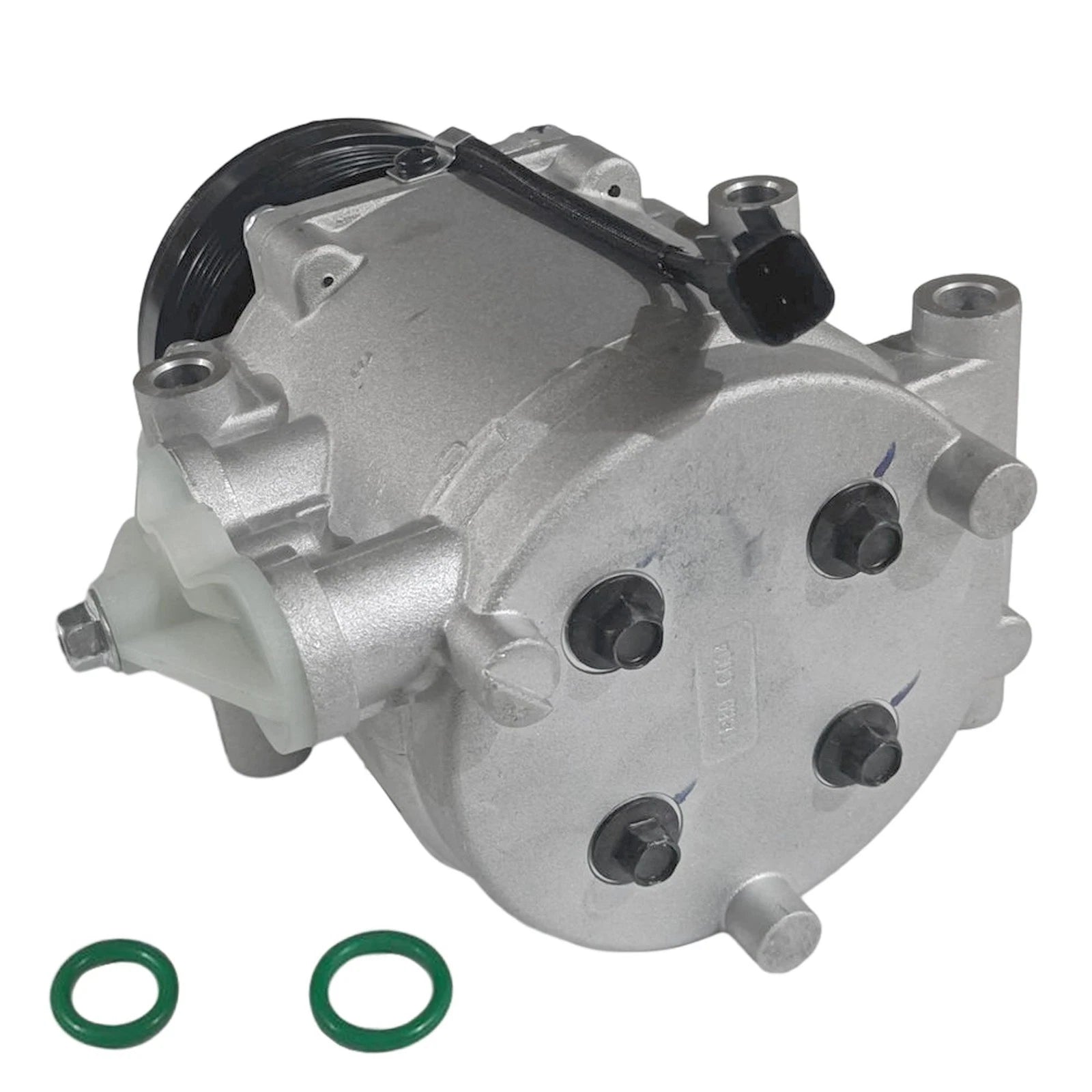 AC Compressor w/6 Groove Pulley for Ford Expedition Lincoln Navigator (2003–2006) 98557