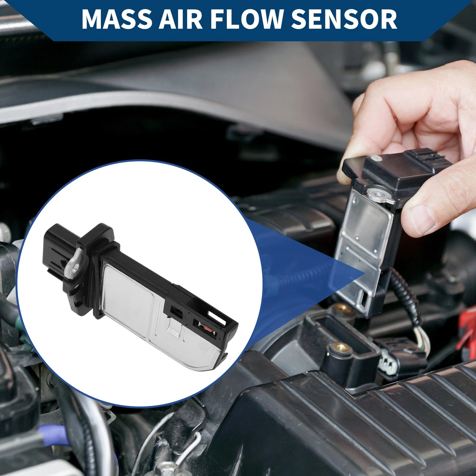 Mass Air Flow Sensor Meter No. 8V2112B579AA for Ford Transit (2009–2013)