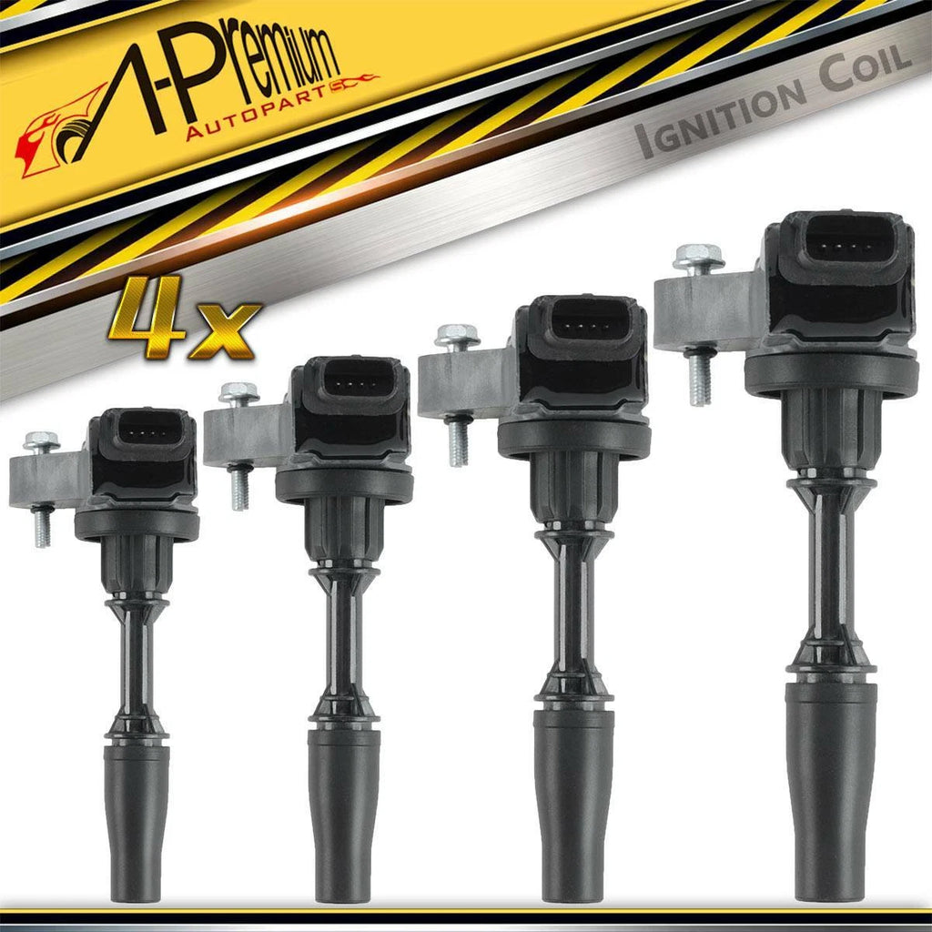 Set of 4 Ignition Coils for Chevy Equinox (2018–2020) Malibu (2013–2022) Traverse Impala