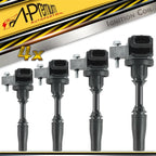 Set of 4 Ignition Coils for Chevy Equinox (2018–2020) Malibu (2013–2022) Traverse Impala
