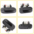 Exterior Door Panel Handle for Nissan Sentra (2000–2006) - Right, Black