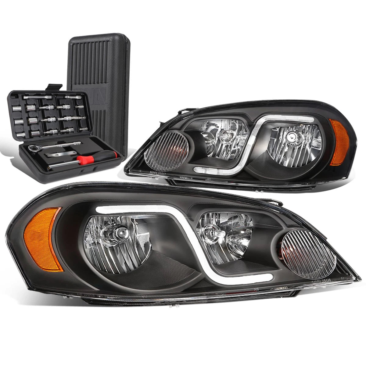 LED Bar Headlight Lamps for Chevy Impala Limited (2006–2016)
