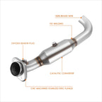 OE Style Left Catalytic Converter for Expedition F-150 Navigator (2007–2014)
