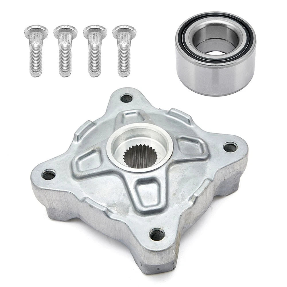 Rear Wheel Hubs with Bearings & Studs for Polaris RZR 800 (2008–2014)