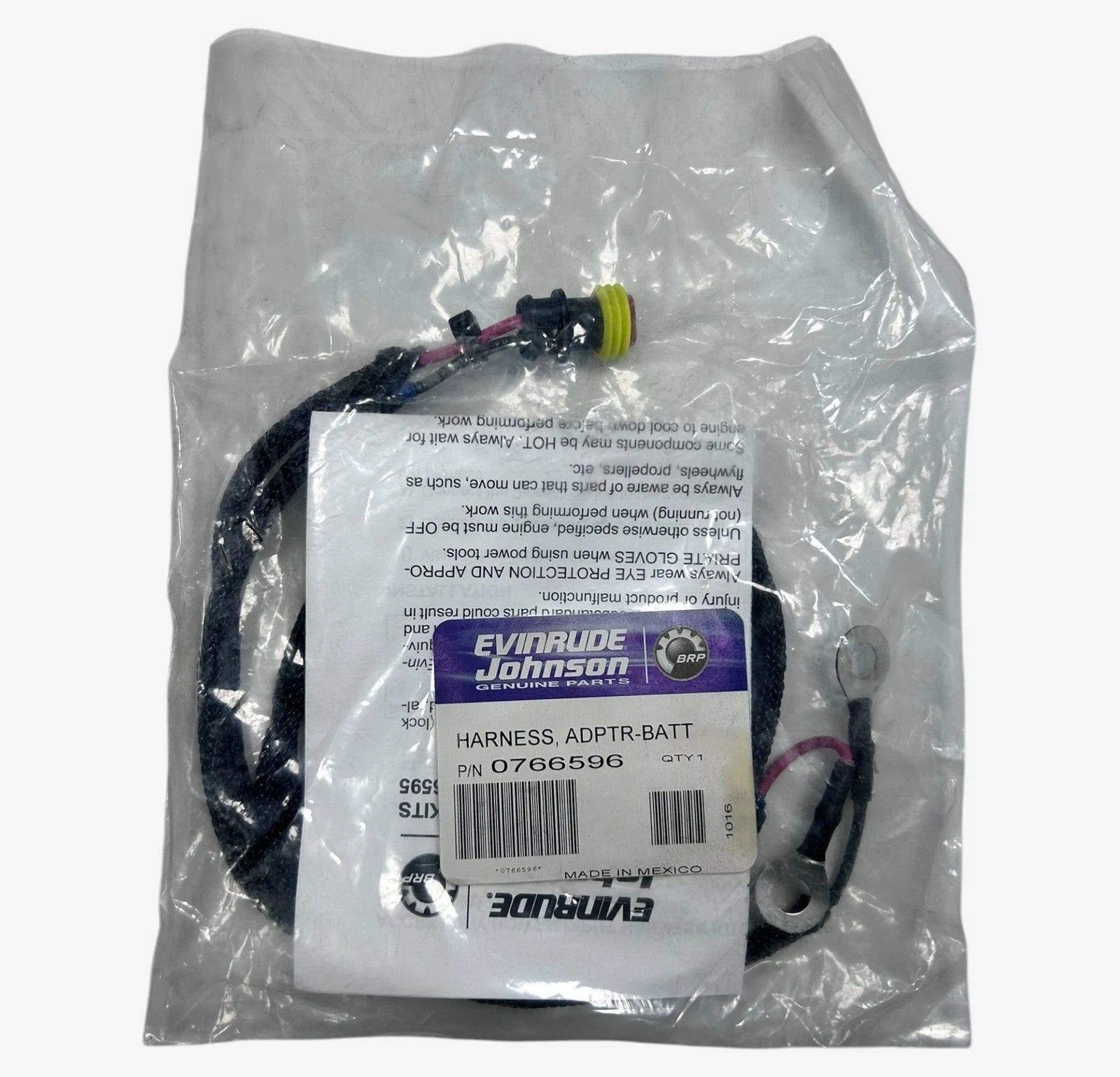Battery Adapter Cable Harness for Evinrude Johnson (0766596)