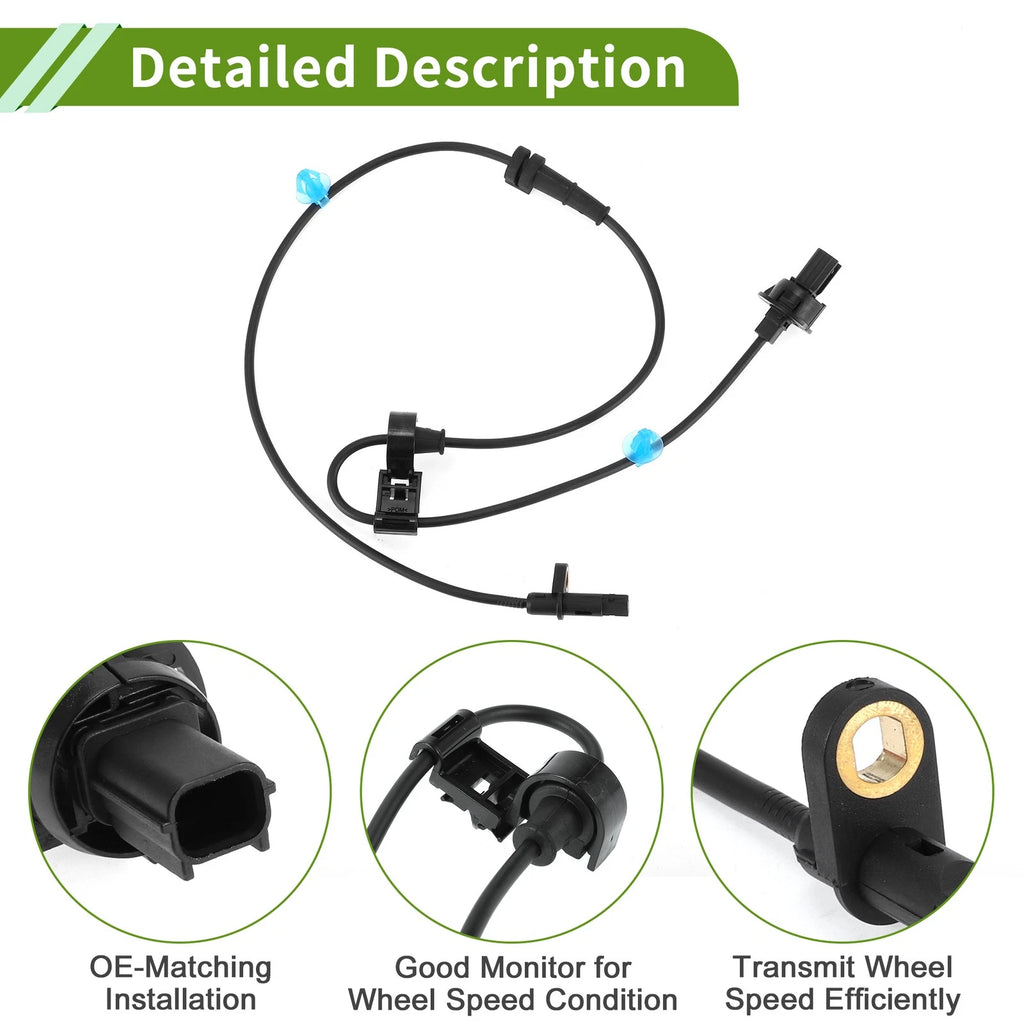 ABS Wheel Speed Sensor No. 57455TZ5A02 for Acura MDX (2014–2020)
