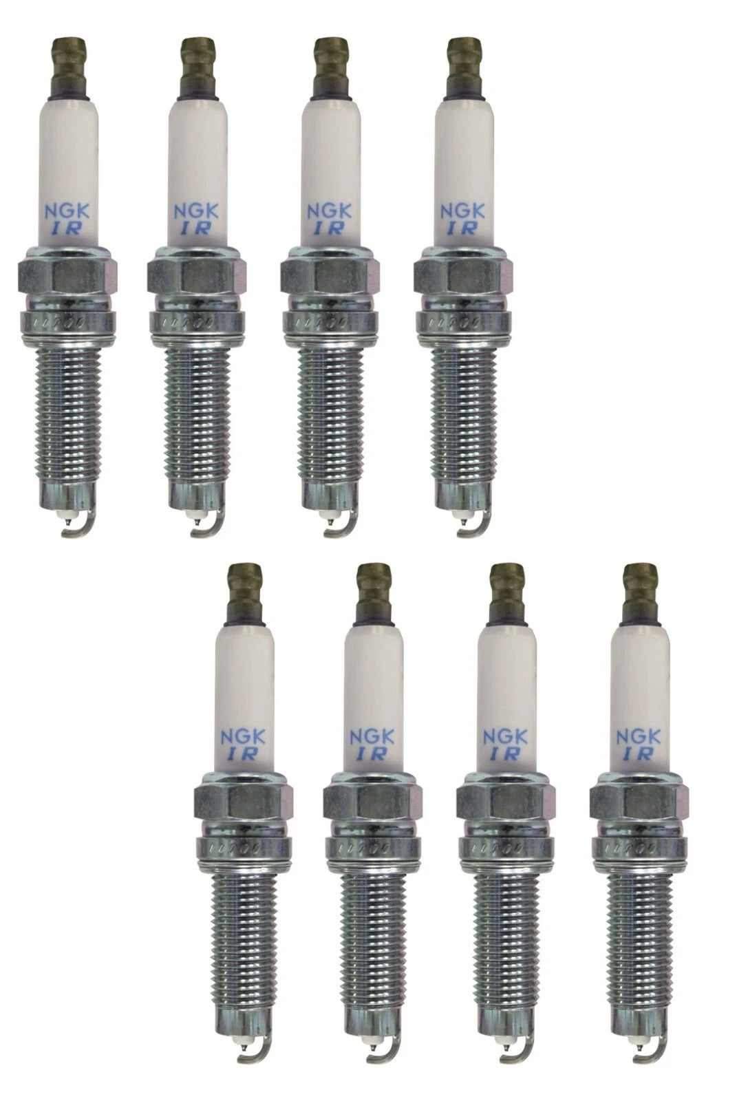 Set of 8 NGK Laser Iridium Spark Plugs (Gap 0.032) for