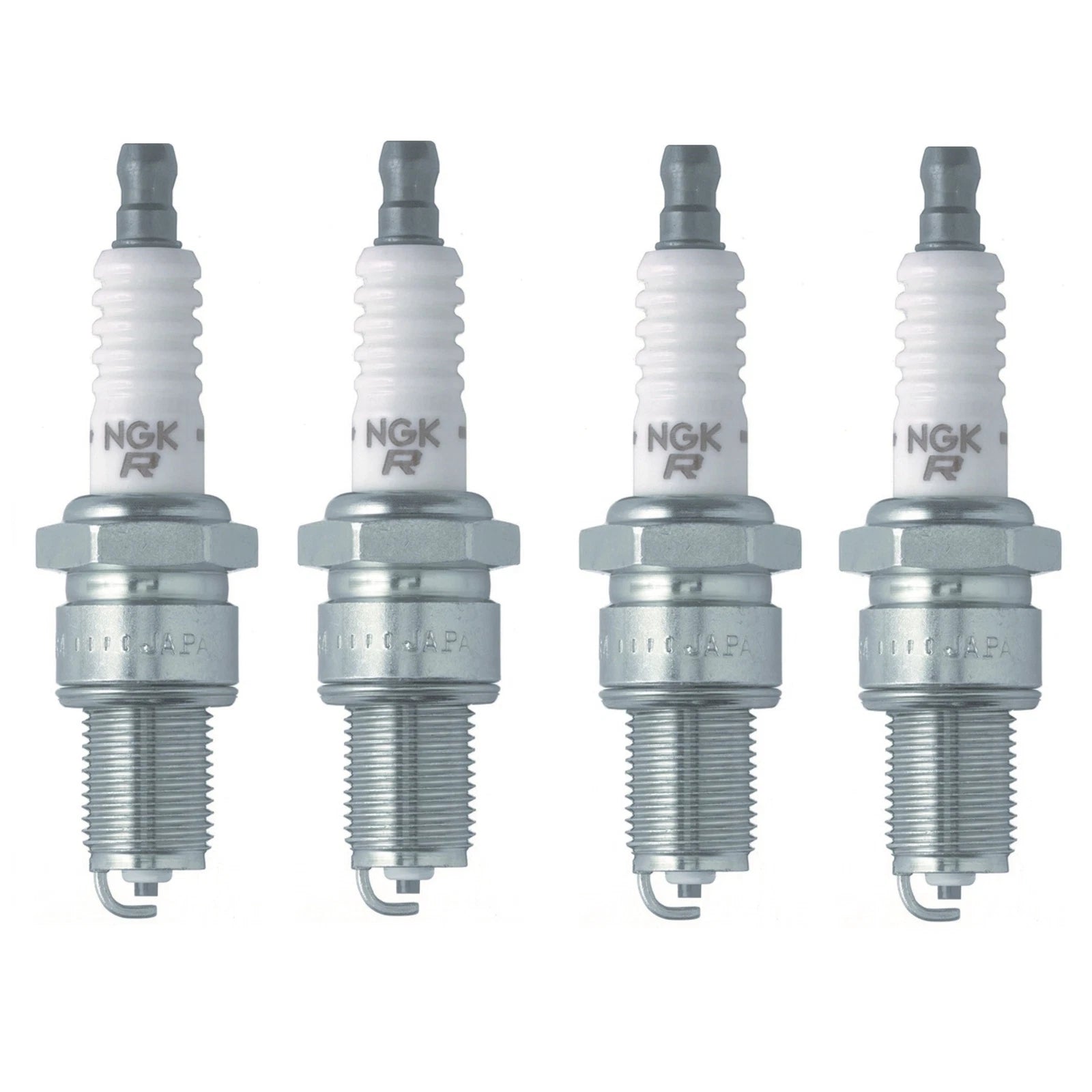Set of 4 NGK Standard Nickel Spark Plugs for Chevrolet Chrysler Dodge Hyundai