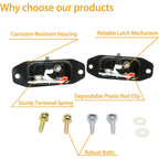 2X Tailgate Latch Assembly for GMC Sierra, Chevy Silverado (2007-2018)
