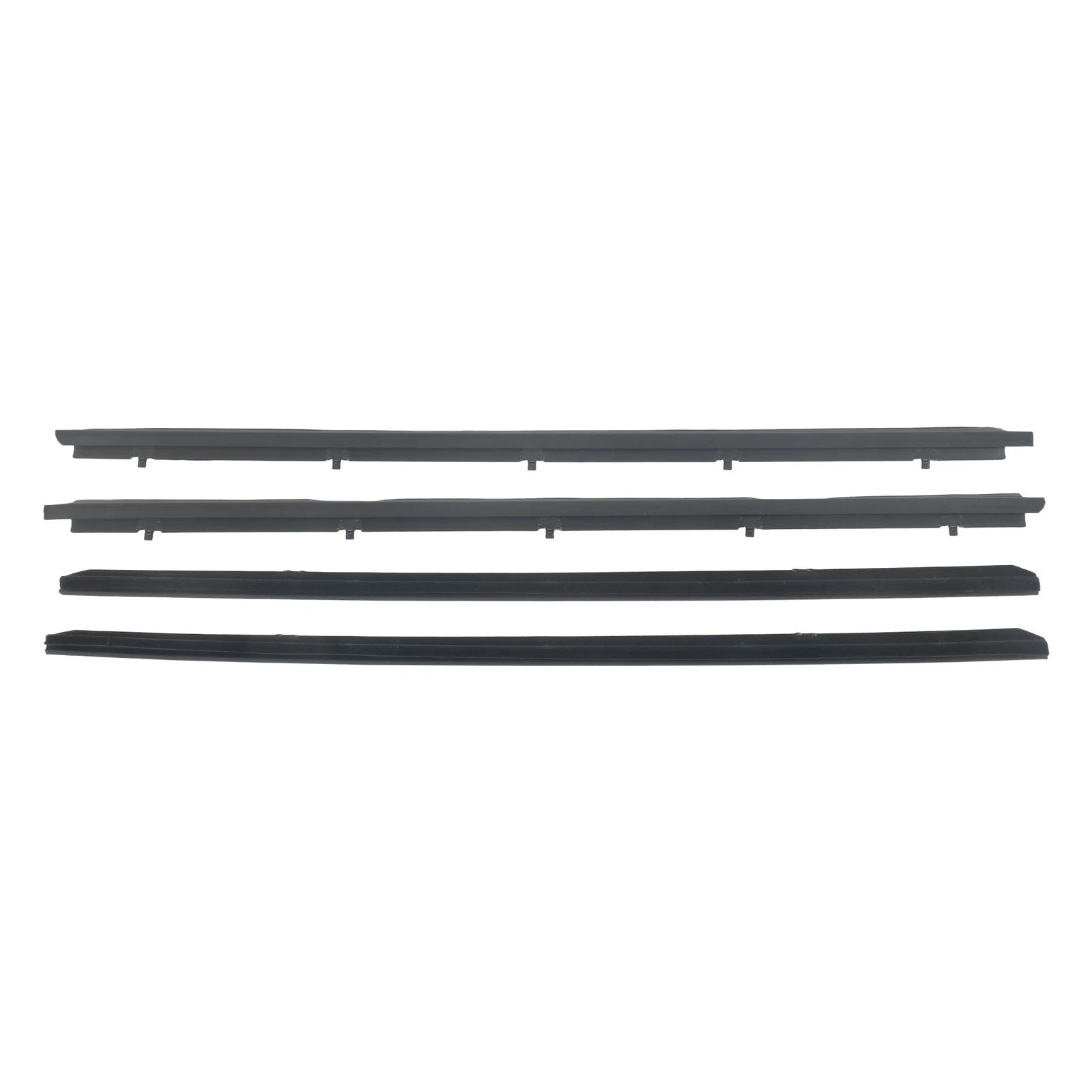 Set of 6 Window Sweep & Run Channel Seal Rubber for GMC Chevy Blazer (1982–1994)