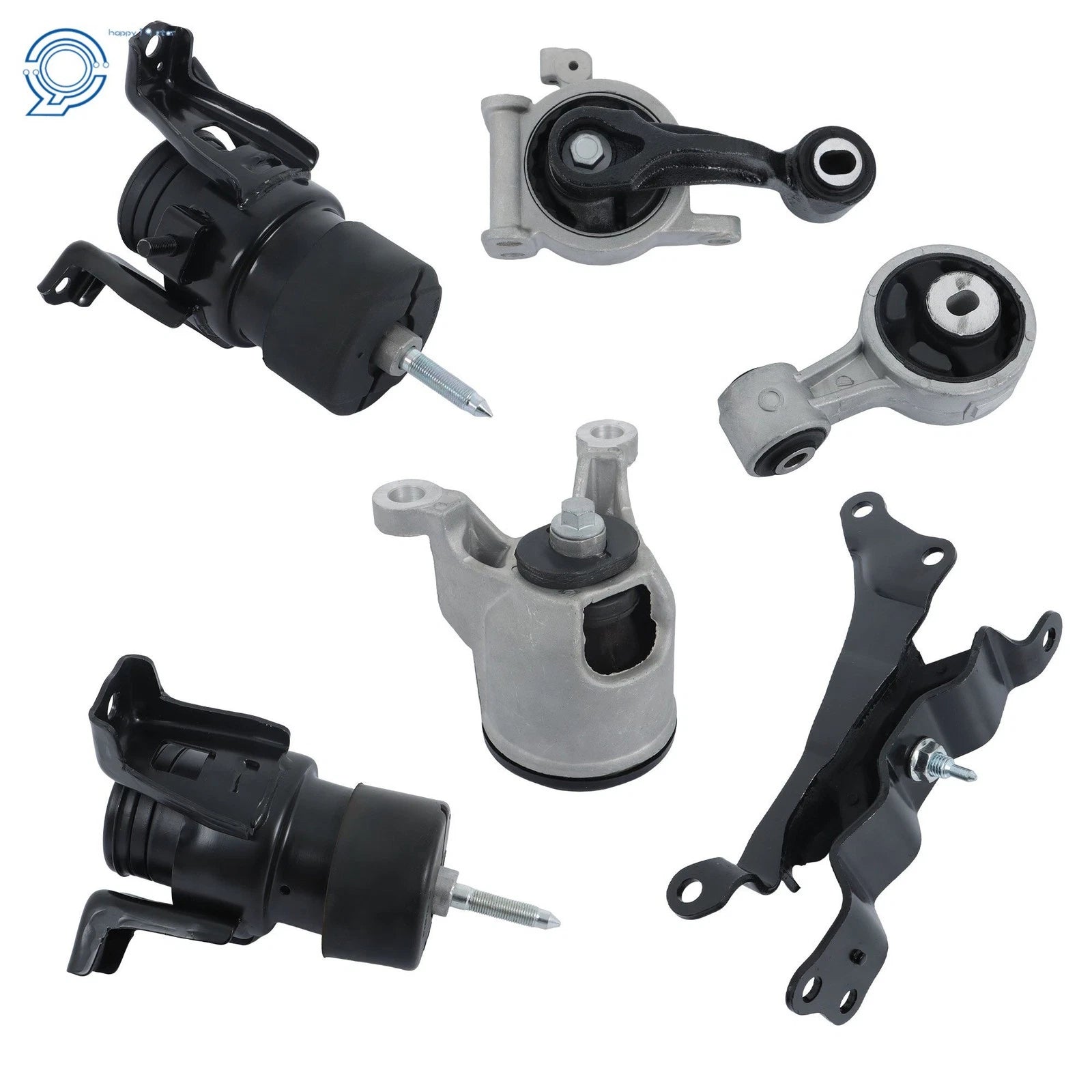 6PCS Engine & Transmission Mounts for Nissan Quest (2011–2014) V6-3.5L