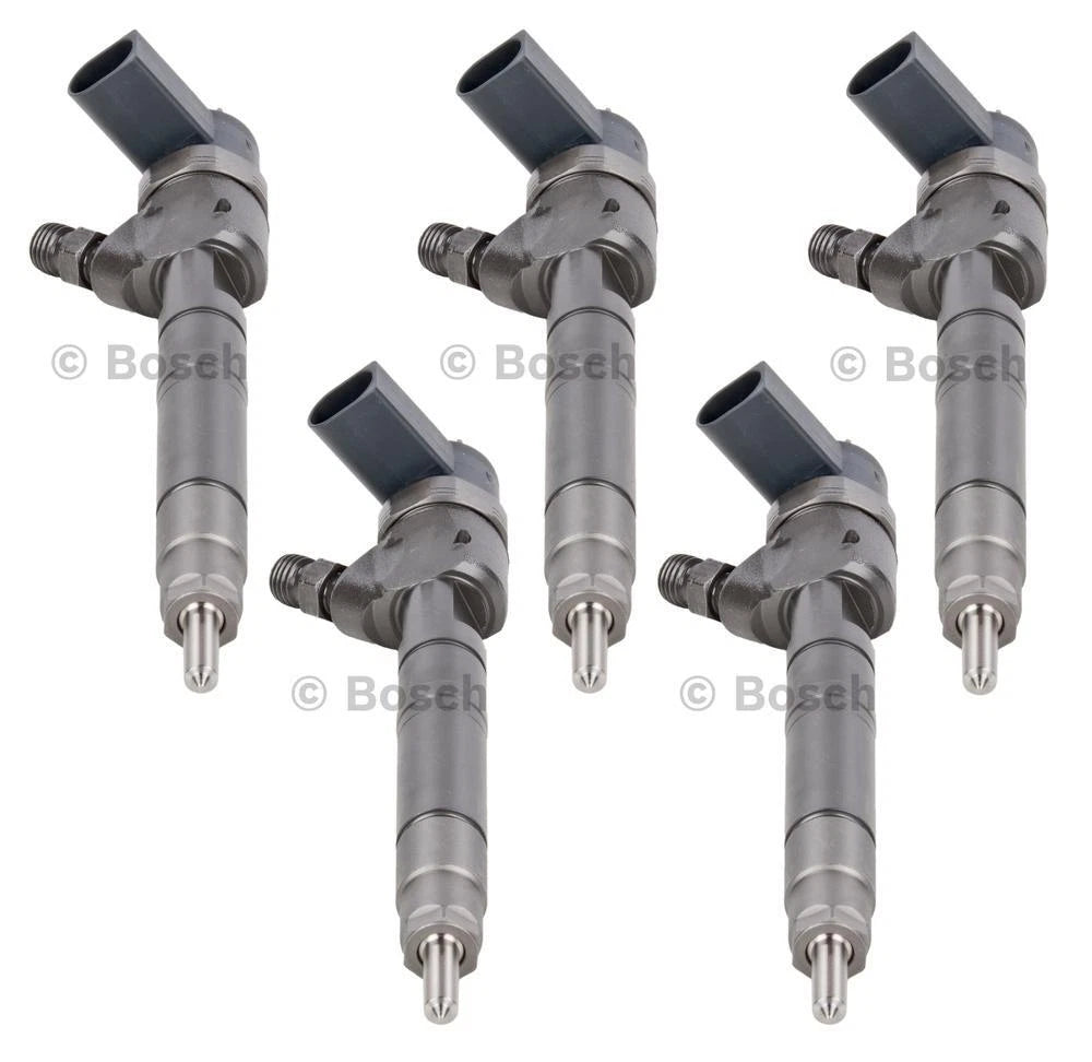 Set of 5 Bosch Fuel Injectors for Dodge Freightliner Sprinter 2.7L (2003)