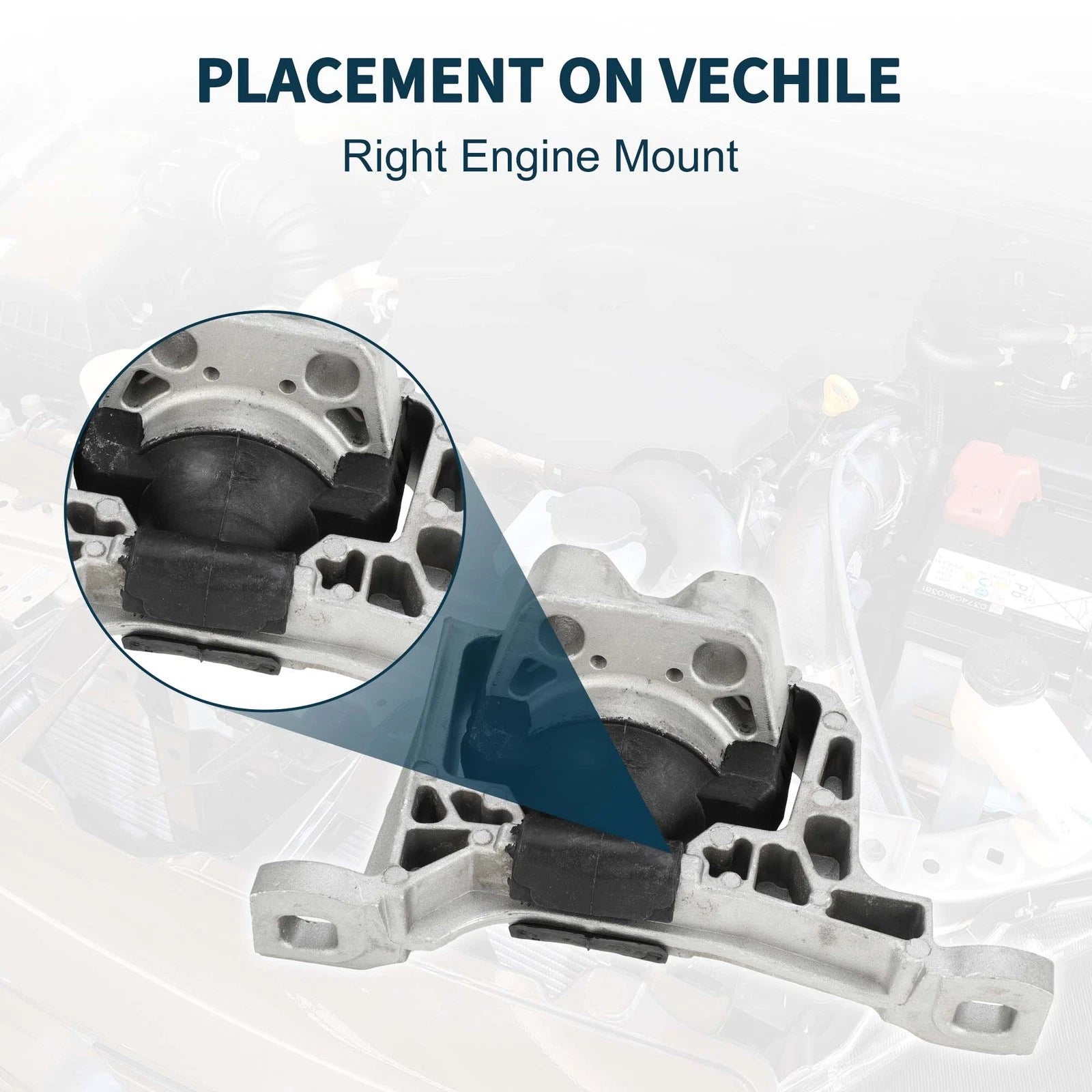 Engine Motor Mount for Ford C-Max Focus MK2 MK3 1.8 2.0 (2003–2018)