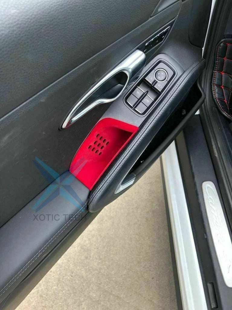 Interior Door Armrest Organizer Storage Box for Porsche 911 Boxster Cayman (2pcs) (2011-2024)