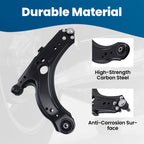 10pc Suspension Kit Front Control Arms Tie Rods for Volkswagen Jetta Beetle Golf (1998–2010)