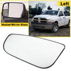 Heated Power Exterior Mirror Glass for Dodge Ram 1500 2500