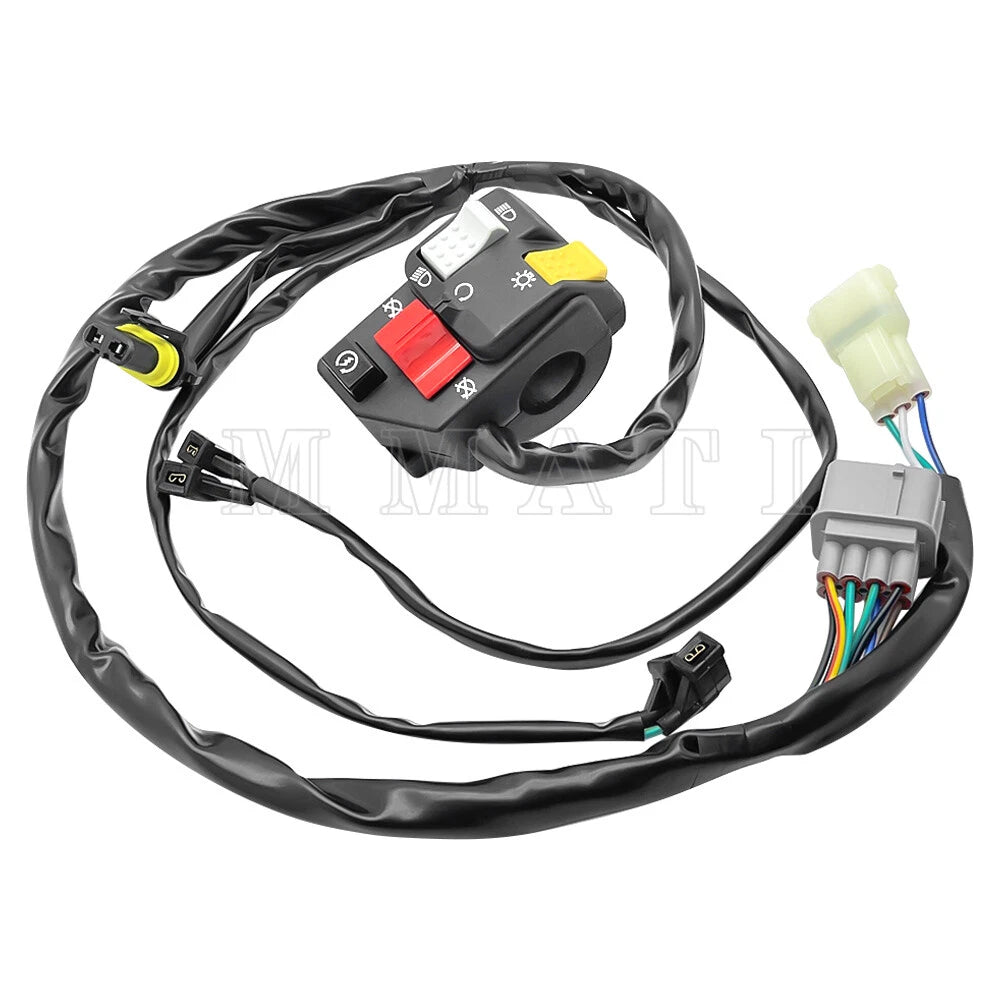 Left Handlebar Start Stop Switch for Honda Foreman 500 TRX500FM1/FM2 (2005–2016)