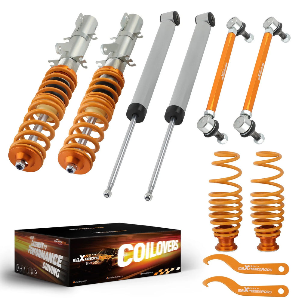 MaXpeedingrods Street Coilover Kit For Audi TT (8N) 98-06 FWD (MK4)
