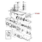 Non Return Valve Exhaust Flap for Volvo Penta Sterndrive DP-D (2000–2023)