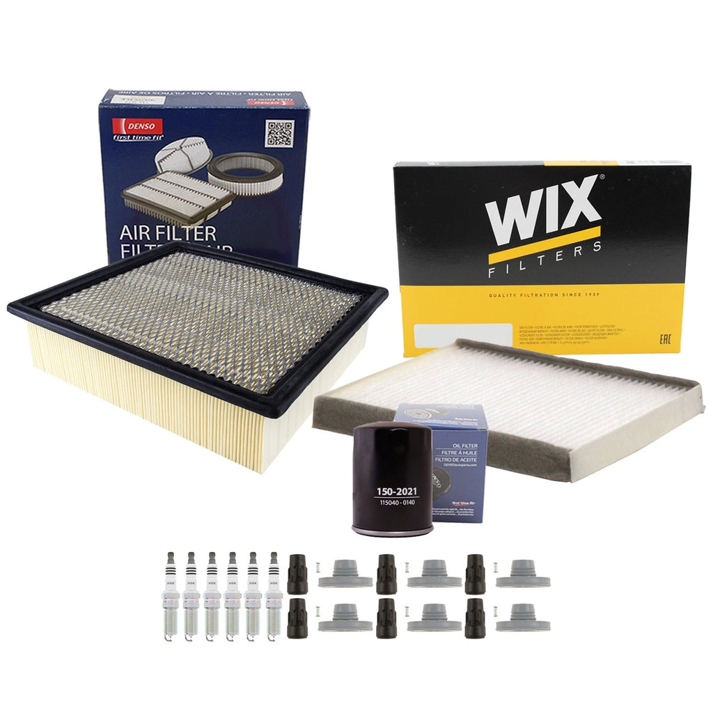 Tune Up Kit with NGK 6 Spark Plugs & Boots for Police Interceptor Utility (2013–2019)