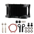 Black CNC Air Filter for Harley Dyna/Softail EVO Twin Cam (1993–2017)