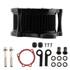 Black CNC Air Filter for Harley Dyna/Softail EVO Twin Cam (1993–2017)