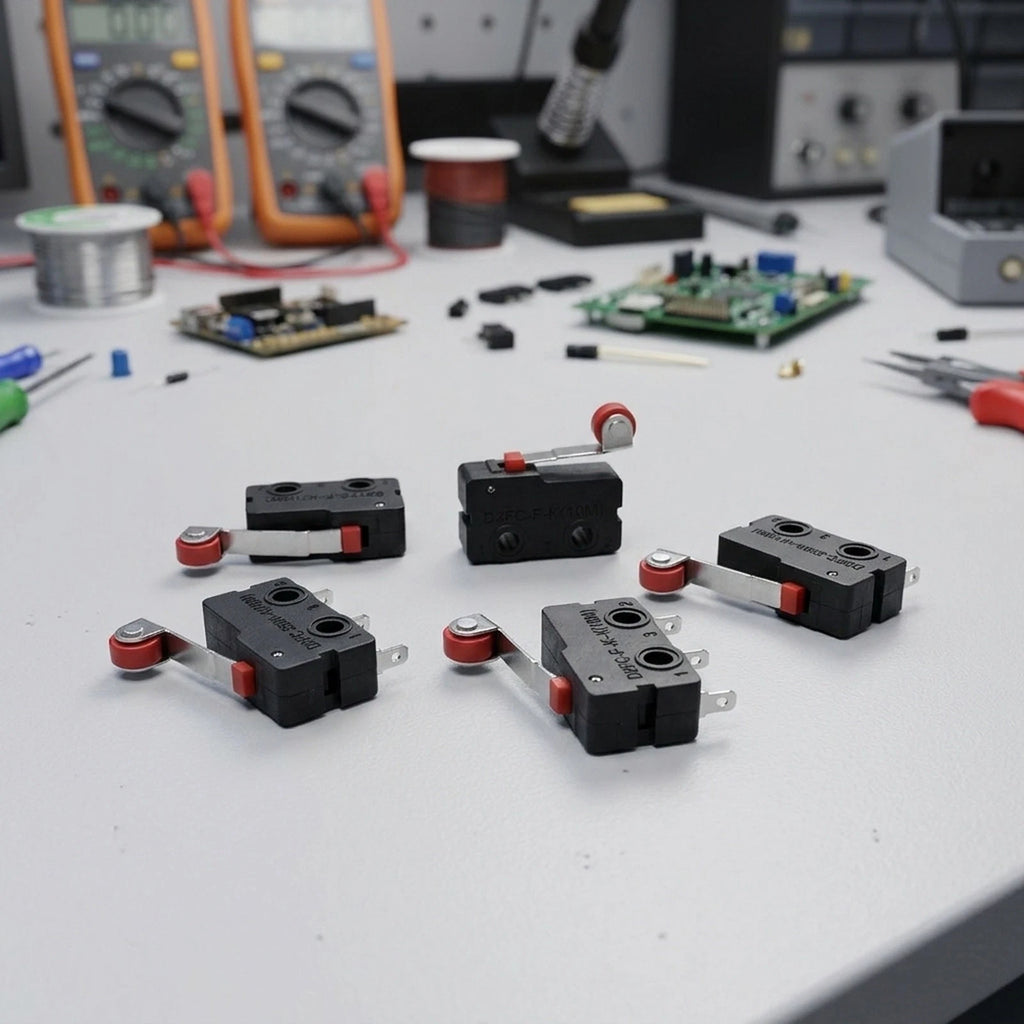Pack of 5 Door Switches for - Self Reset Mechanism