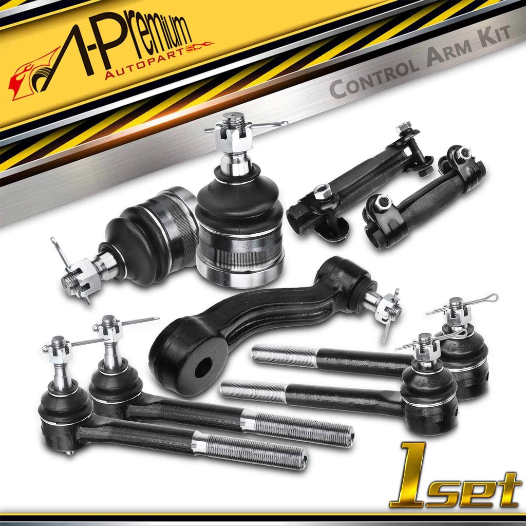 9x Front Tie Rod End with Ball Joint for Chevrolet C1500 Tahoe GMC C3500
