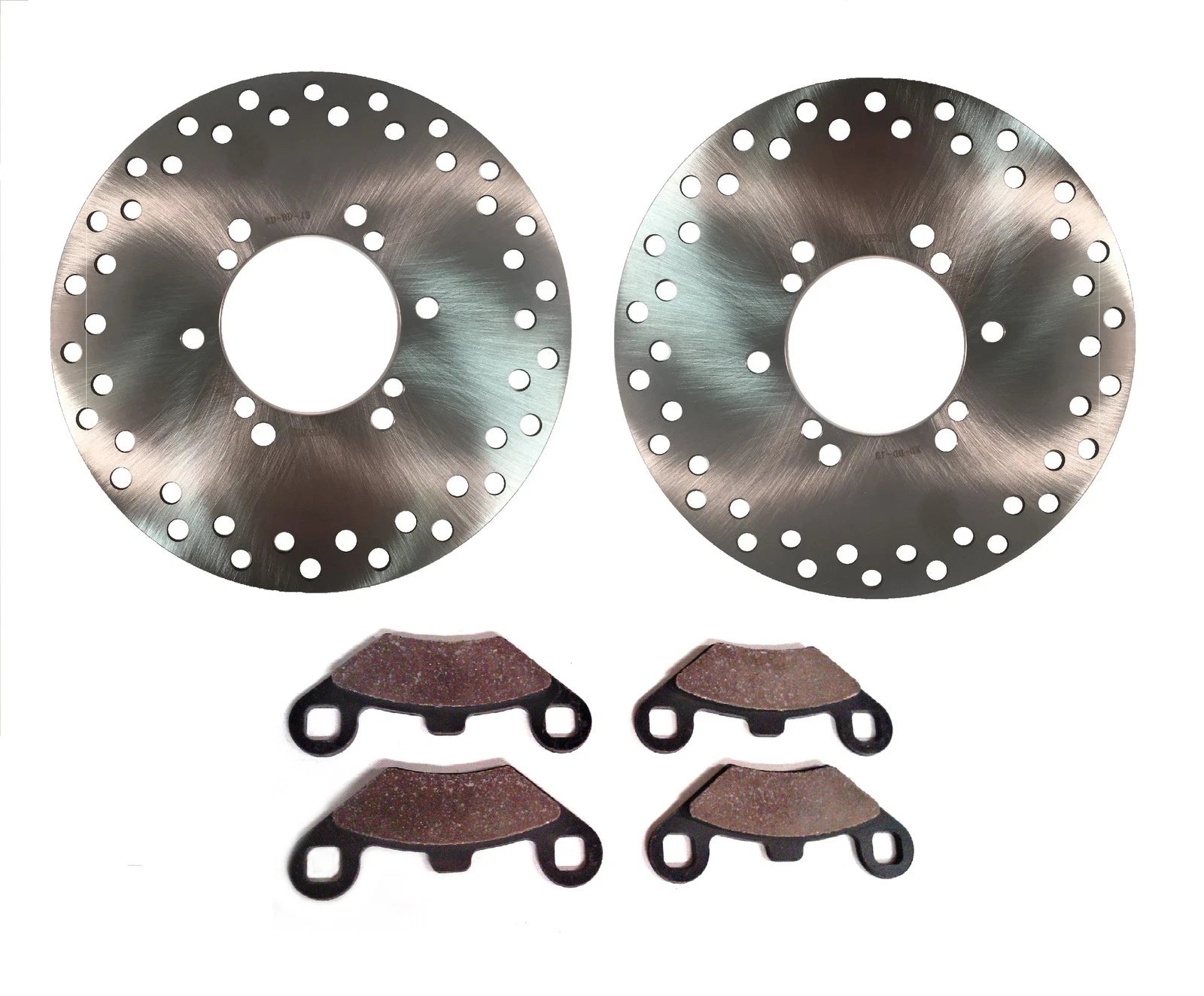 Front Brake Rotors & Pads for Polaris (5242935, 5243676)