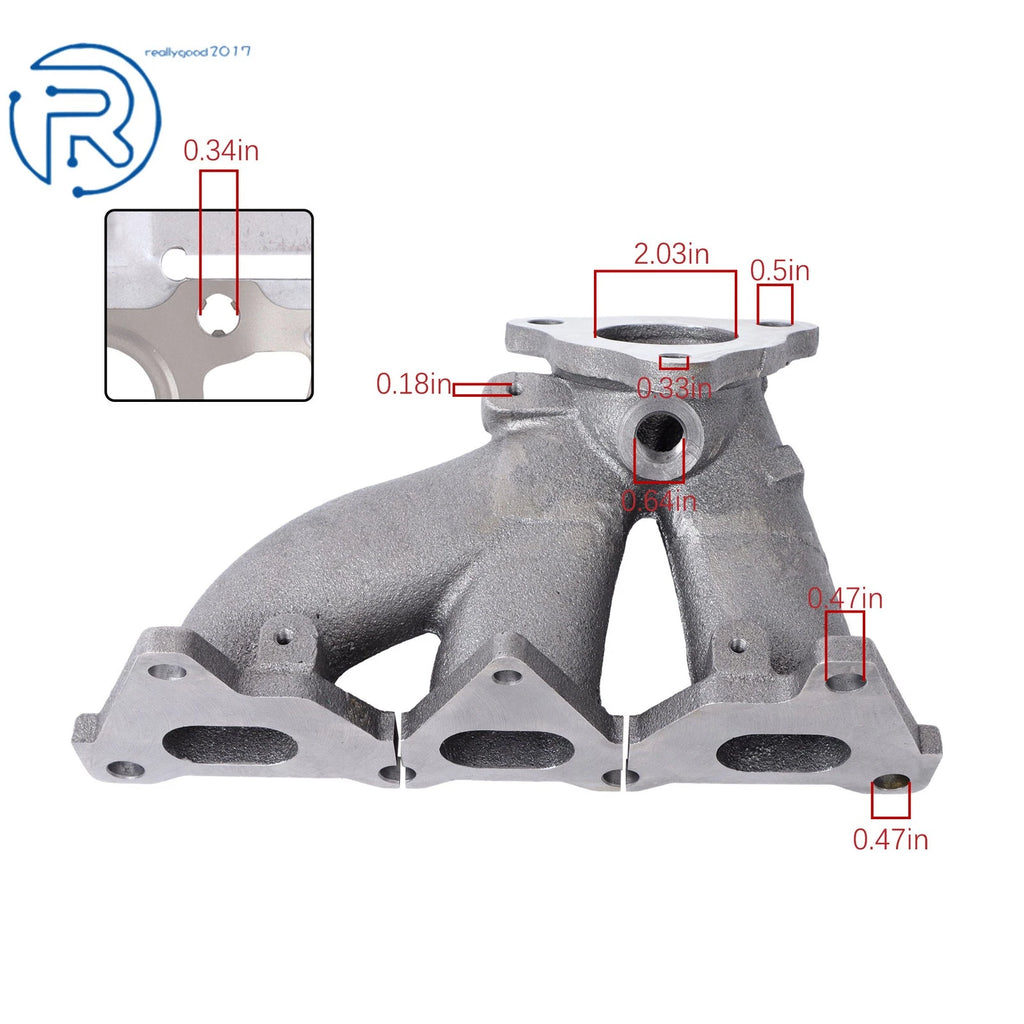Right Exhaust Manifold for Chevy Traverse (2009-2017) / GMC Acadia (2007-2016)