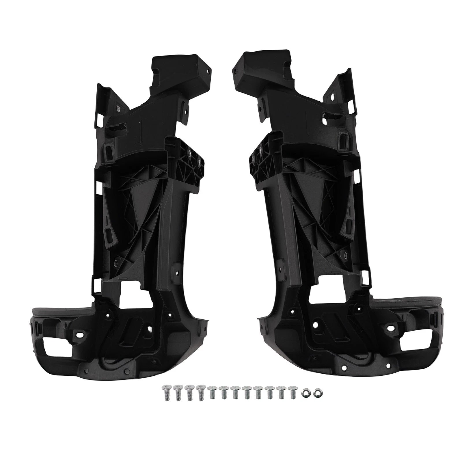 Black Rear Bumper Ends L&R for Toyota Tacoma (2016–2023) TO1105136 TO1104136
