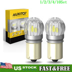 Set of 2 Bright White LED Turn Signal Bulbs for