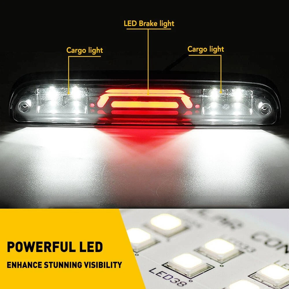 LED Third Tail Brake Cargo Light for Chevy Silverado/GMC Sierra (2014–2018)