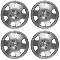 14" Push-on Silver Wheel Cover Hubcaps for 2000-2005 Toyota Echo
