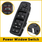 Window Switch Control 56046553AC for Dodge Dart (2013–2016) Left Driver
