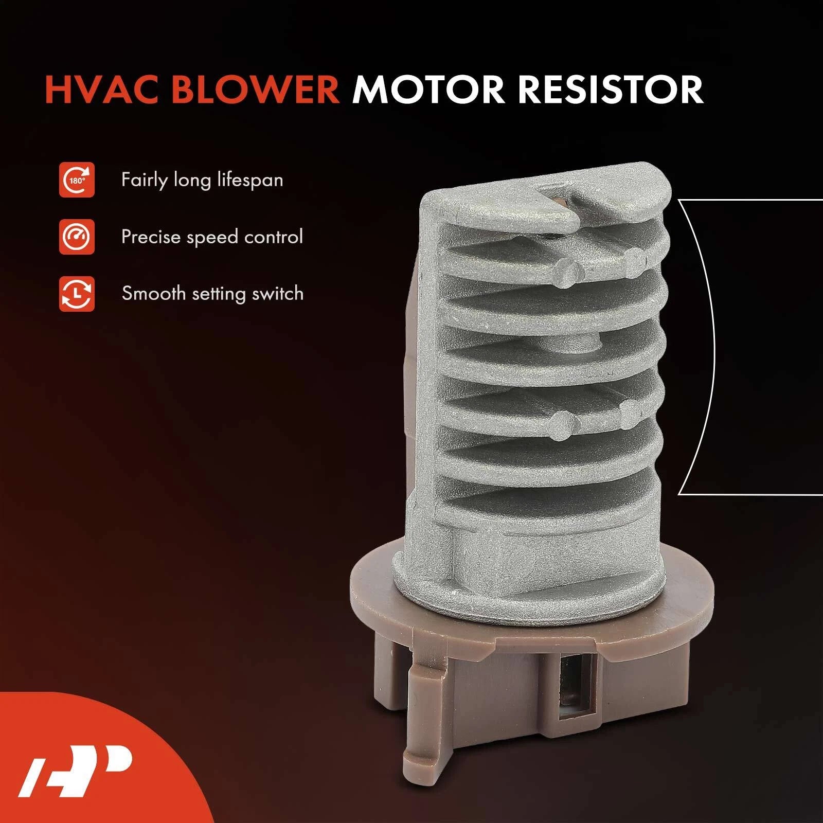 Rear HVAC Blower Motor Resistor Kit for Honda Pilot (2003–2008) Acura MDX