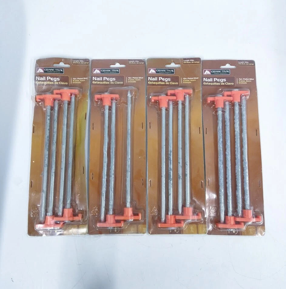 15 Count Plated Steel Nail Pegs for Ozark Trail 8312-W