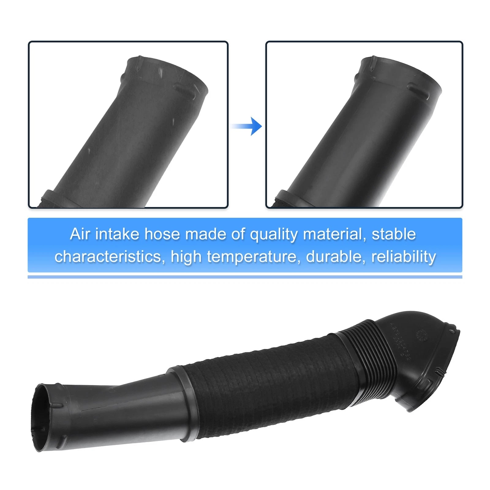 1 Pair Air Intake Hose Tube for Mercedes-Benz CL550 CL63 (2011–2014)