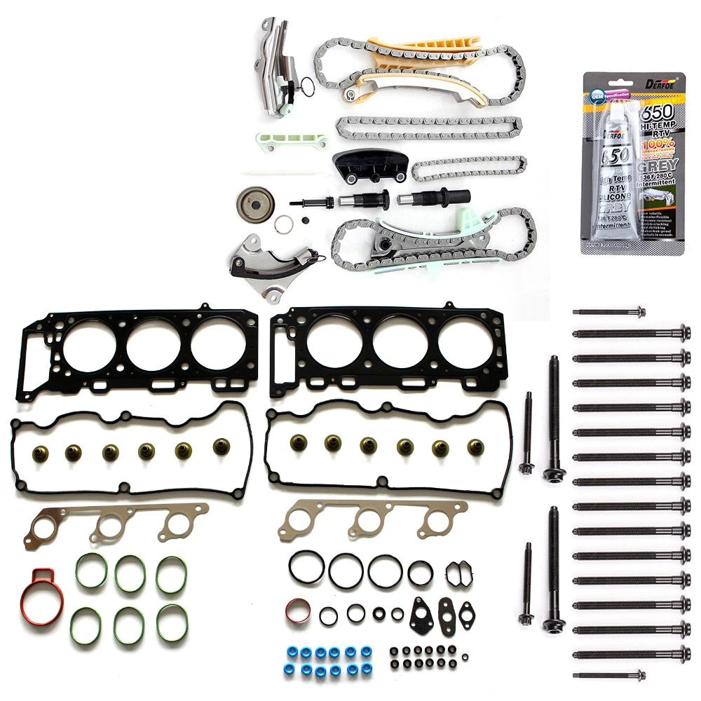 Head Gasket Bolts Set & Timing Chain Kit for Ford Explorer (2002–2003)