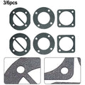 Gasket Set for Craftsman Compressor (Repair, Round, Bolt Hole Pattern)