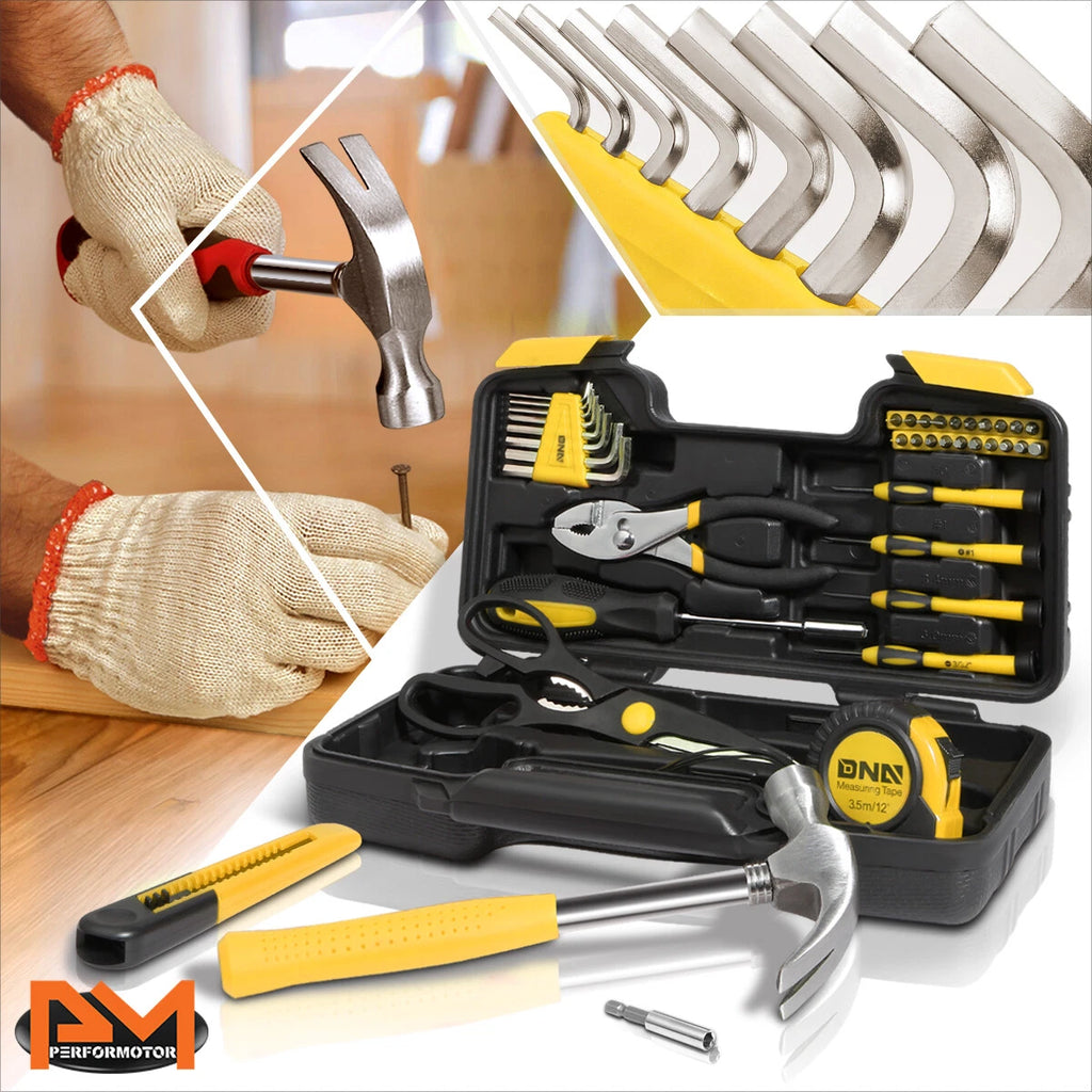 39-Piece Household Toolbox for (No Specific Years)