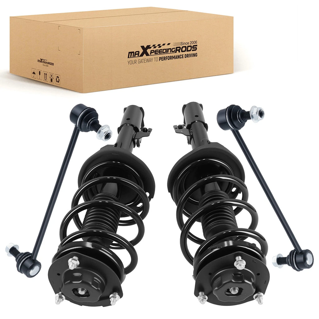 Complete Front Struts with Sway Bar Links for Toyota Sienna (2007–2010)