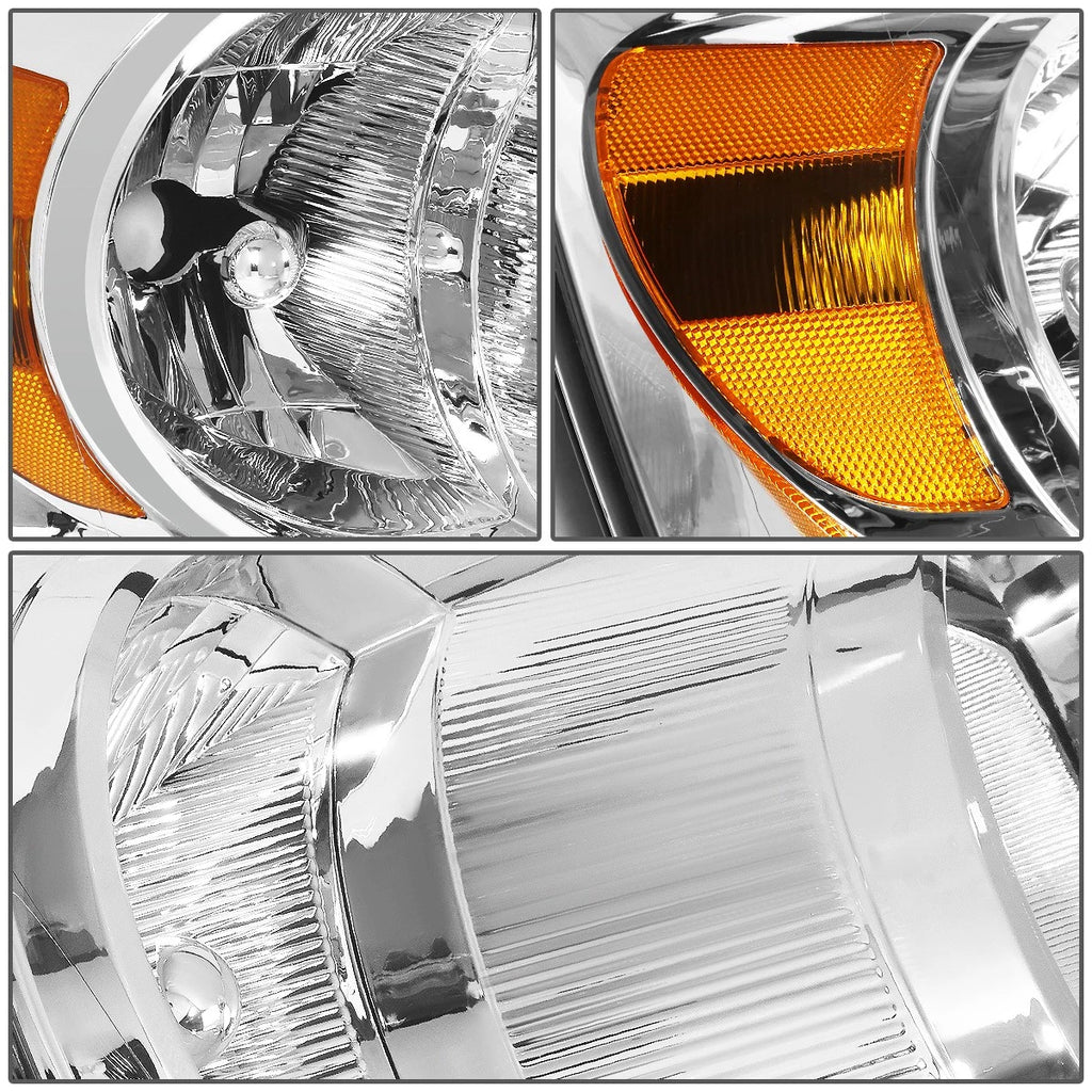 Passenger Side Headlight for Dodge Ram (2007–2010) Chrome