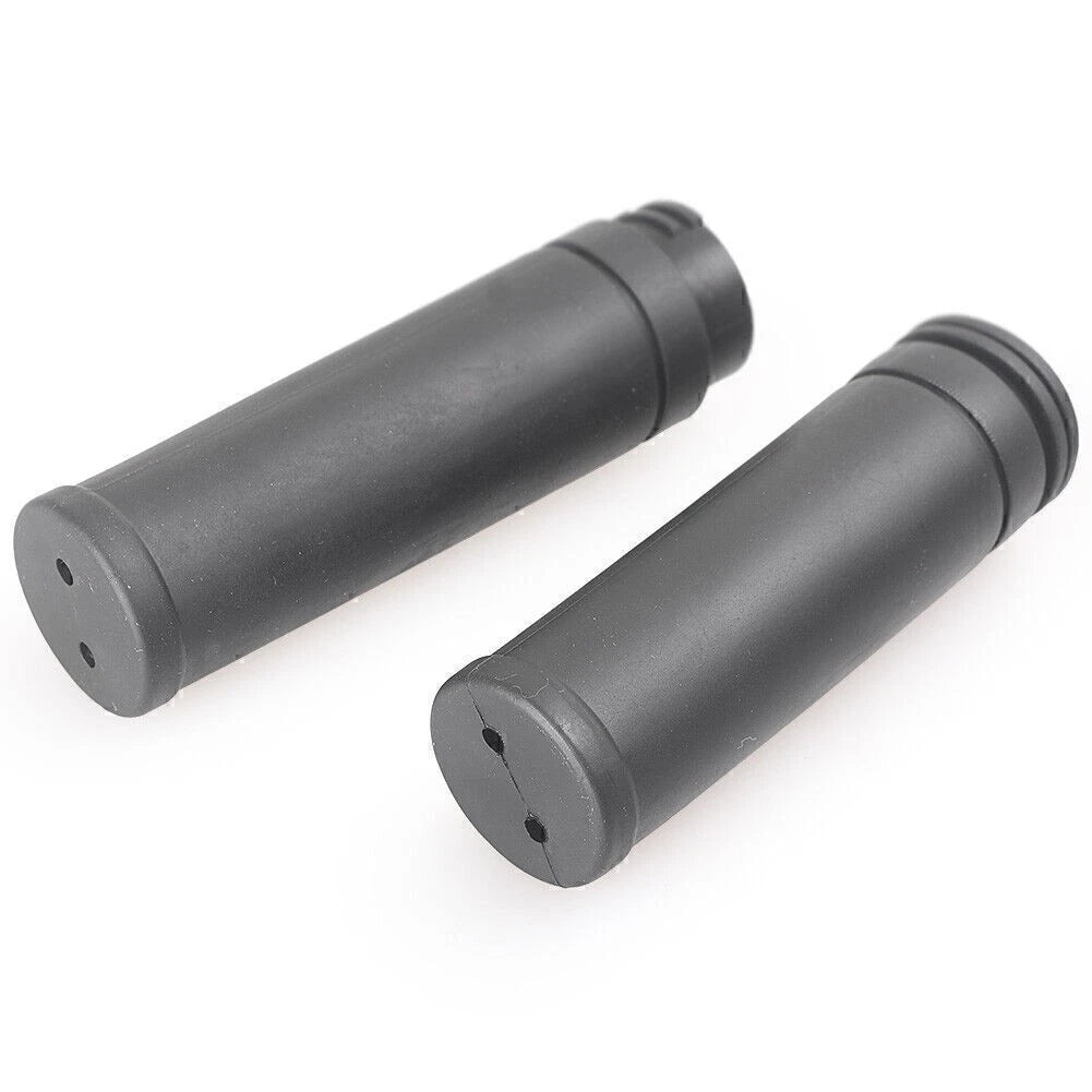 2X Handlebar Hand Grips for Harley-Davidson Sportster 883 XL883 (2003) Black