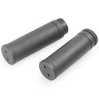 2X Handlebar Hand Grips for Harley-Davidson Sportster 883 XL883 (2003) Black