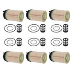 6X Engine Fuel Filter Kit for Detroit Diesel Gen 5 DD13 DD15 (A4720921705)
