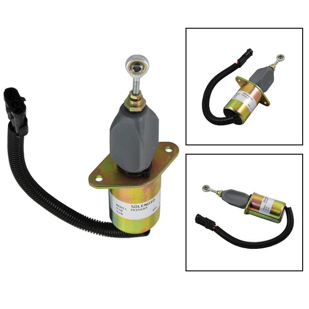 Fuel Shutoff Solenoid Valve 12V for Cummins 6BT 6CT (1991–2002) 393For 5649