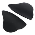 CNC Aluminum Black Mirror Block Off Plates for Yamaha YZF-R6 YZF-R7 (2017–2024)