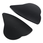 CNC Aluminum Black Mirror Block Off Plates for Yamaha YZF-R6 YZF-R7 (2017–2024)