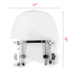 Windshield for Suzuki Cruisers (Metric) with 7/8"-1" Handlebar